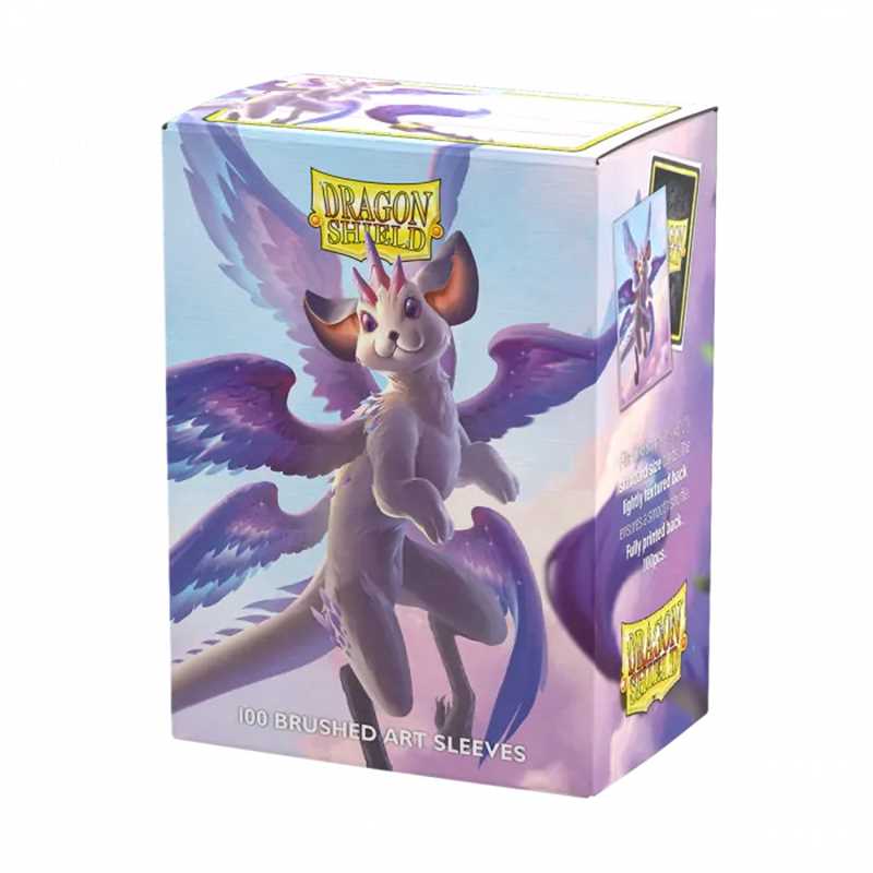 Dragon Shield Brushed Art Sleeves - The Whiskerwing (100 Sleeves)