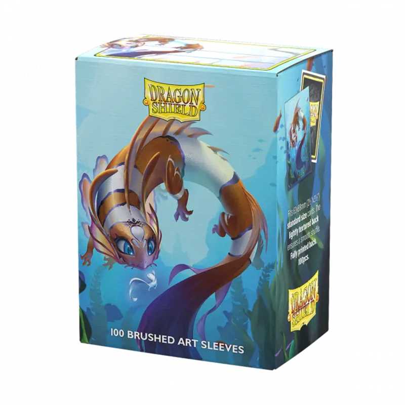 Dragon Shield Brushed Art Sleeves - The Cinderfin (100 Sleeves)