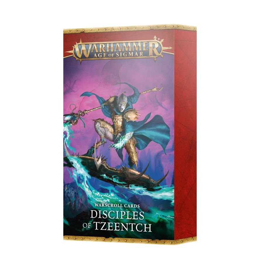 Warscroll Cards: Disciples Tzeentch (English)