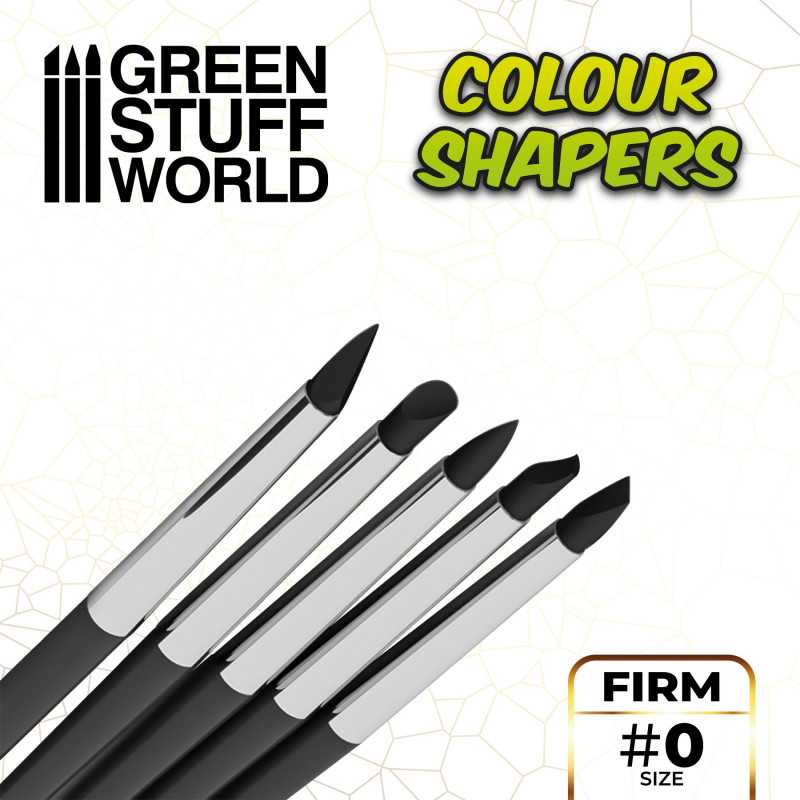 Clay Shapers - Color Shapers SIZE 0 - Black Firm