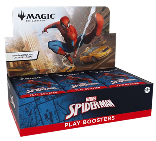 Marvel's Spider-Man EN Play Booster Pack and Display