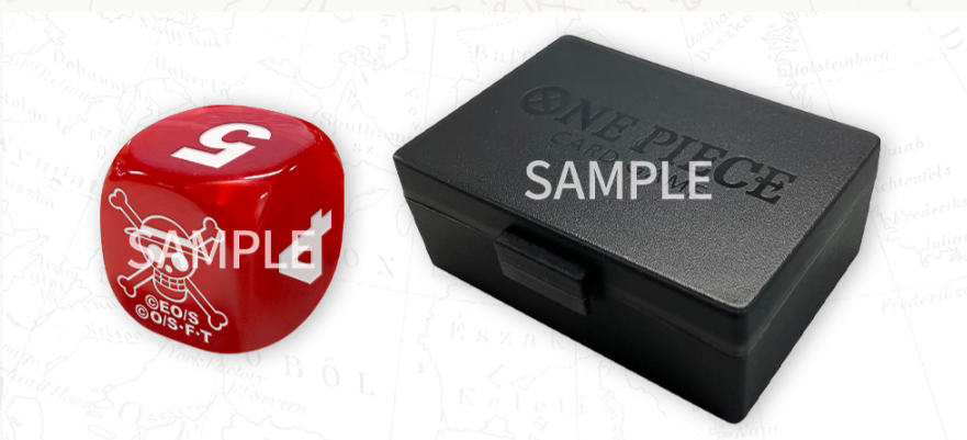 One Piece Card Game Official Dice and Dice Case