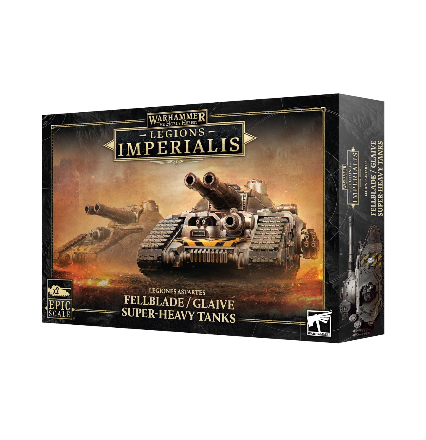 Legions Imperialis: Legiones Astartes Fellblade/Glaive Super-Heavy Tanks
