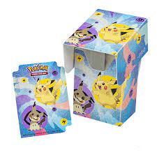 Pikachu & Mimikyu Full View Deck Box for Pokémon