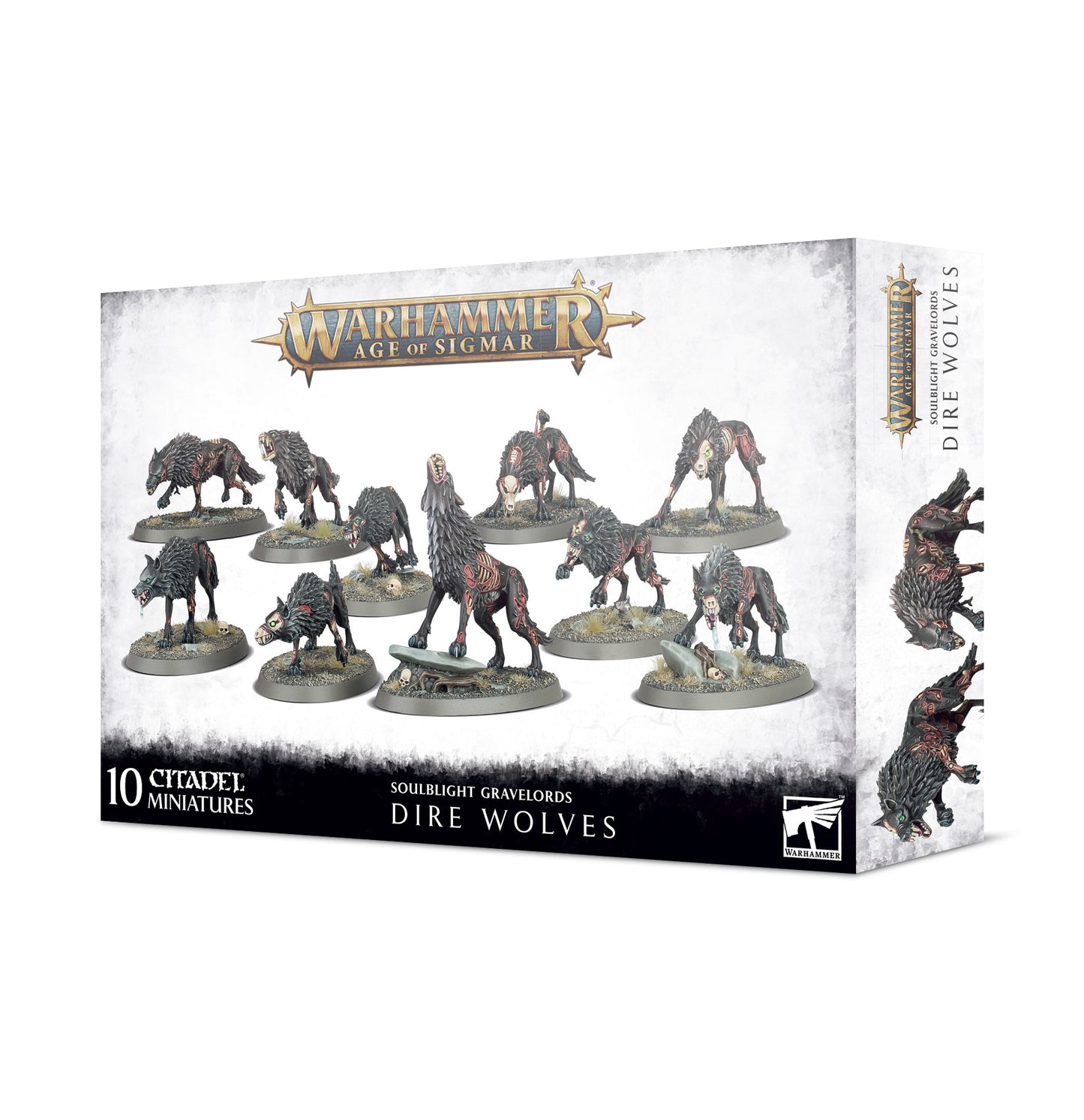 Soulblight Gravelords Dire Wolves