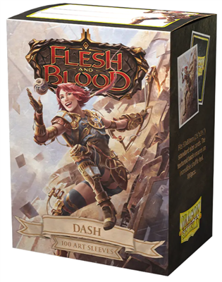 Dragon Shield Flesh and Blood License Standard Art Sleeves - Dash (100 Sleeves)