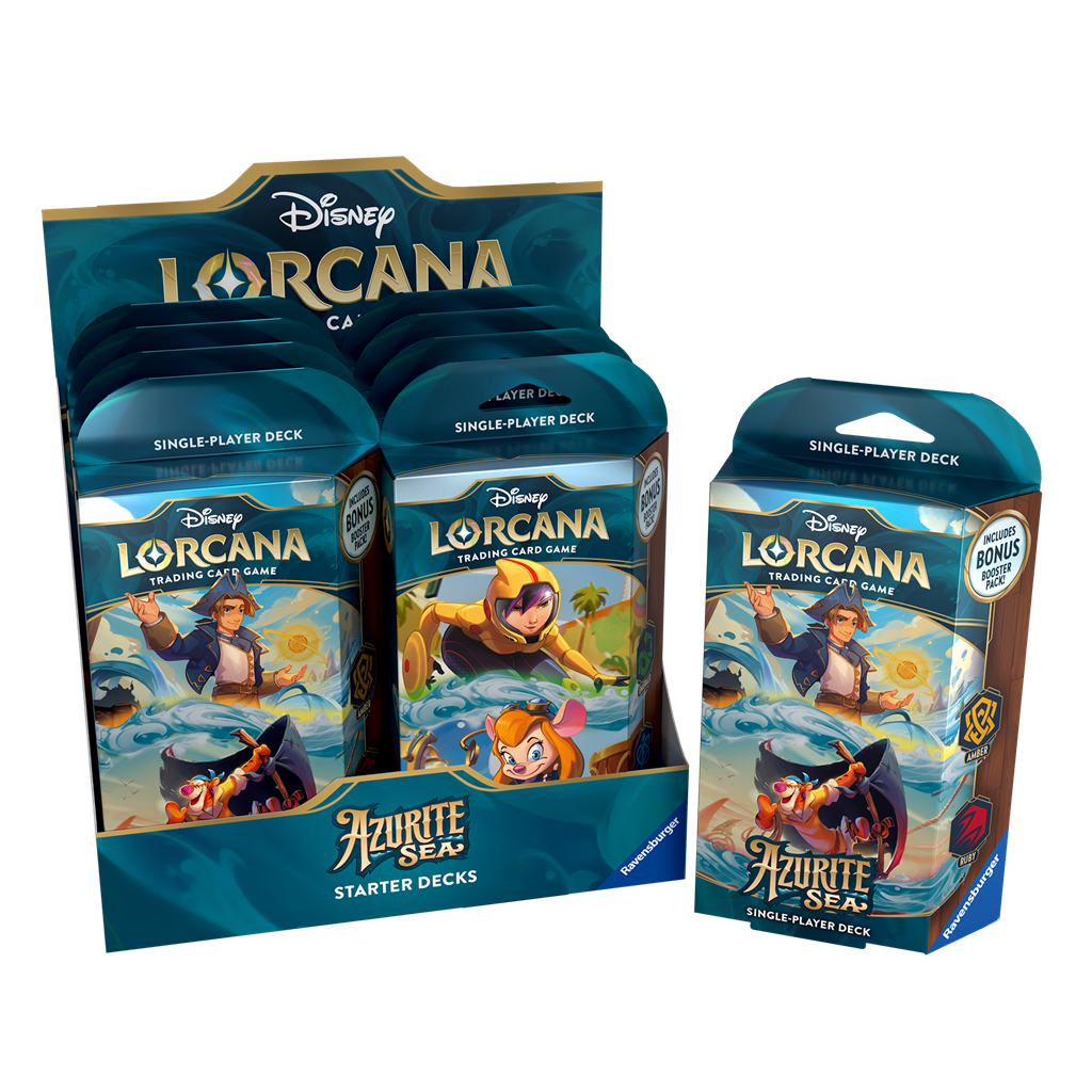 Disney Lorcana: Azurite Sea - Starter Deck