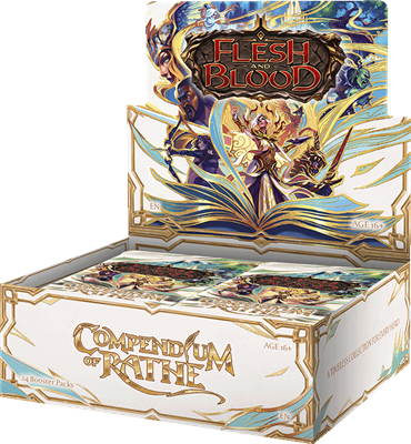 Flesh & Blood TCG - Compendium of Rathe Booster Display (24 Packs) - EN