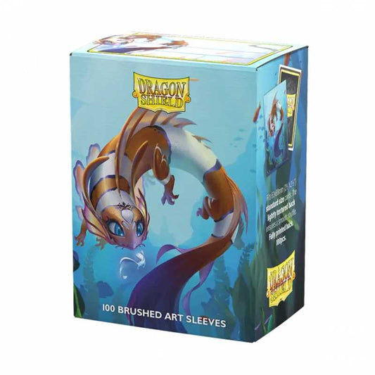 Dragon Shield Brushed Art Sleeves - The Cinderfin (100 Sleeves)