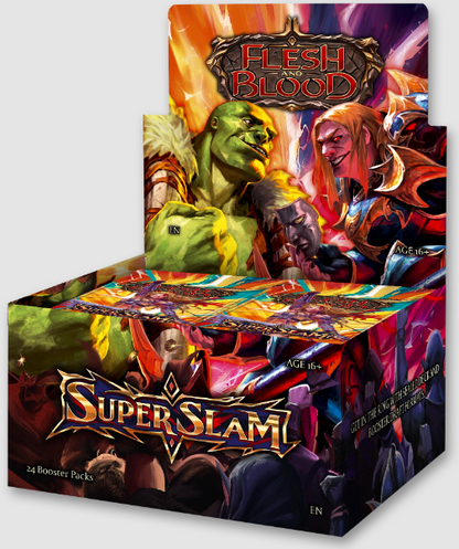 Flesh & Blood TCG - Super Slam: Display/Boosters/Case/