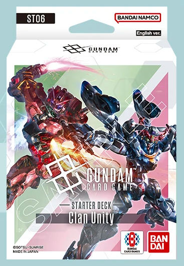 Gundam Card Game Clan Unity Starter Deck Display ST-06