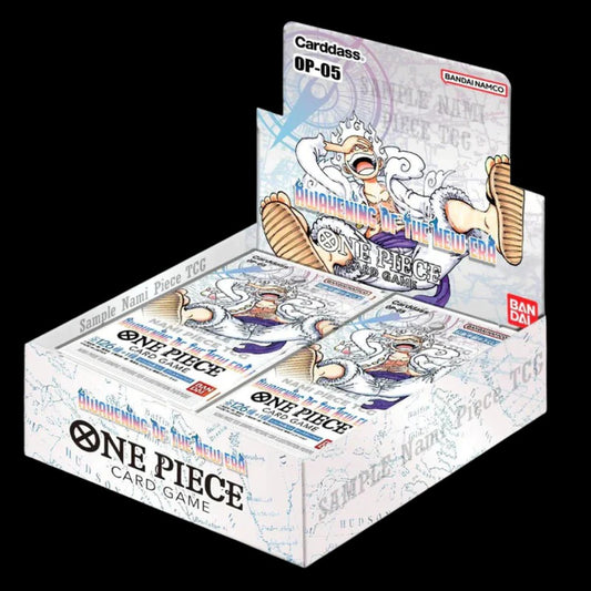 One Piece Card Game OP05 Awakening of a new Era Booster Display