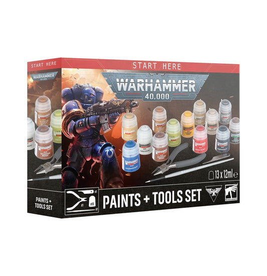 Σετ χρωμάτων και εργαλείων Warhammer 40.000