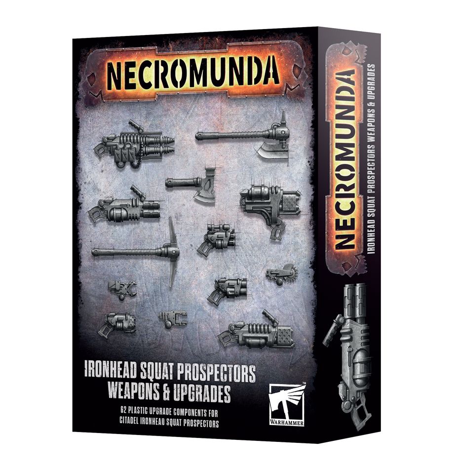 Necromunda: Squat Prospectors Weapons & Upgrades