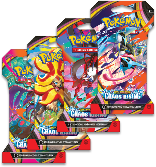 ME04 Chaos Rising Sleeved Booster