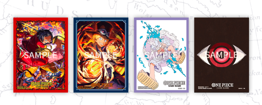 One Piece Card Game - Official Sleeve 12 Assorted 4 Kinds Sleeves
