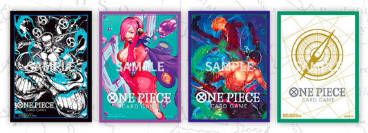 One Piece Card Game - Official Sleeve 5 Assorted 4 Kinds Sleeves