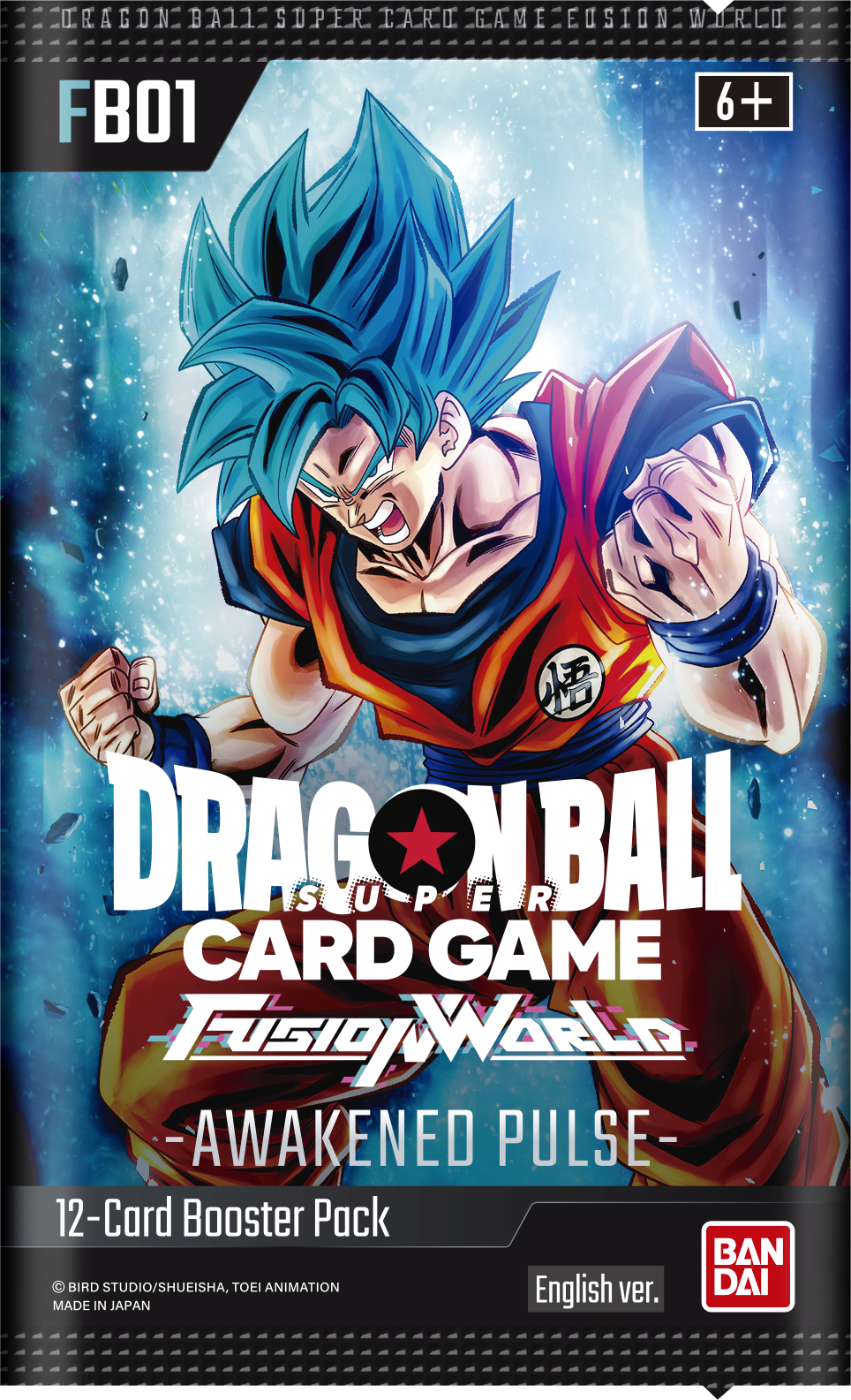 Dragon Ball Super Card Game - Fusion World FB01 Booster Packs and Display (24 packs)