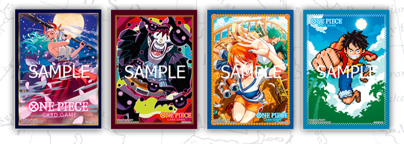 One Piece Card Game - Official Sleeves 8 (4 Kinds Assortment)