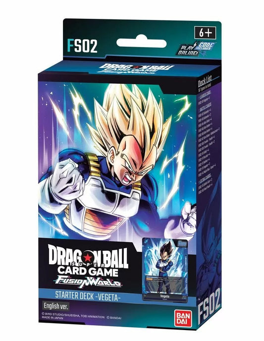 Dragon Ball Super Card Game - Fusion World FS02 Starter Deck Display
