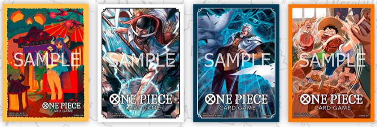 One Piece Card Game - Official Sleeve 7 Assorted 4 Kinds Sleeves