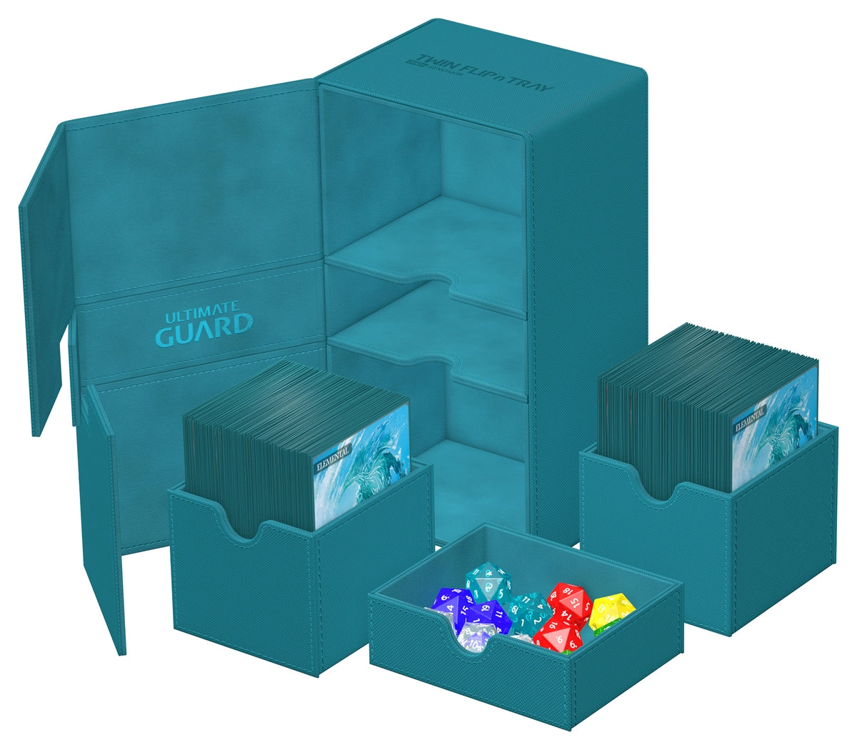 Ultimate Guard Twin Flip'n'Tray 200+ XenoSkin (Κόκκινο)