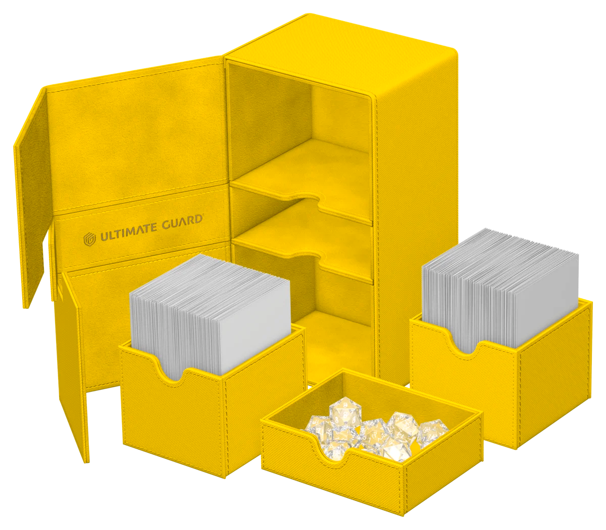 Ultimate Guard Twin Flip'n'Tray 200+ Xenoskin "Summer Edition 2025" - Dandelion