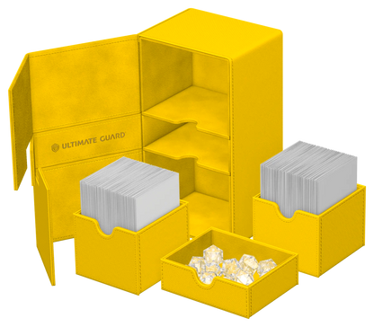 Ultimate Guard Twin Flip'n'Tray 200+ Xenoskin "Summer Edition 2025" - Dandelion