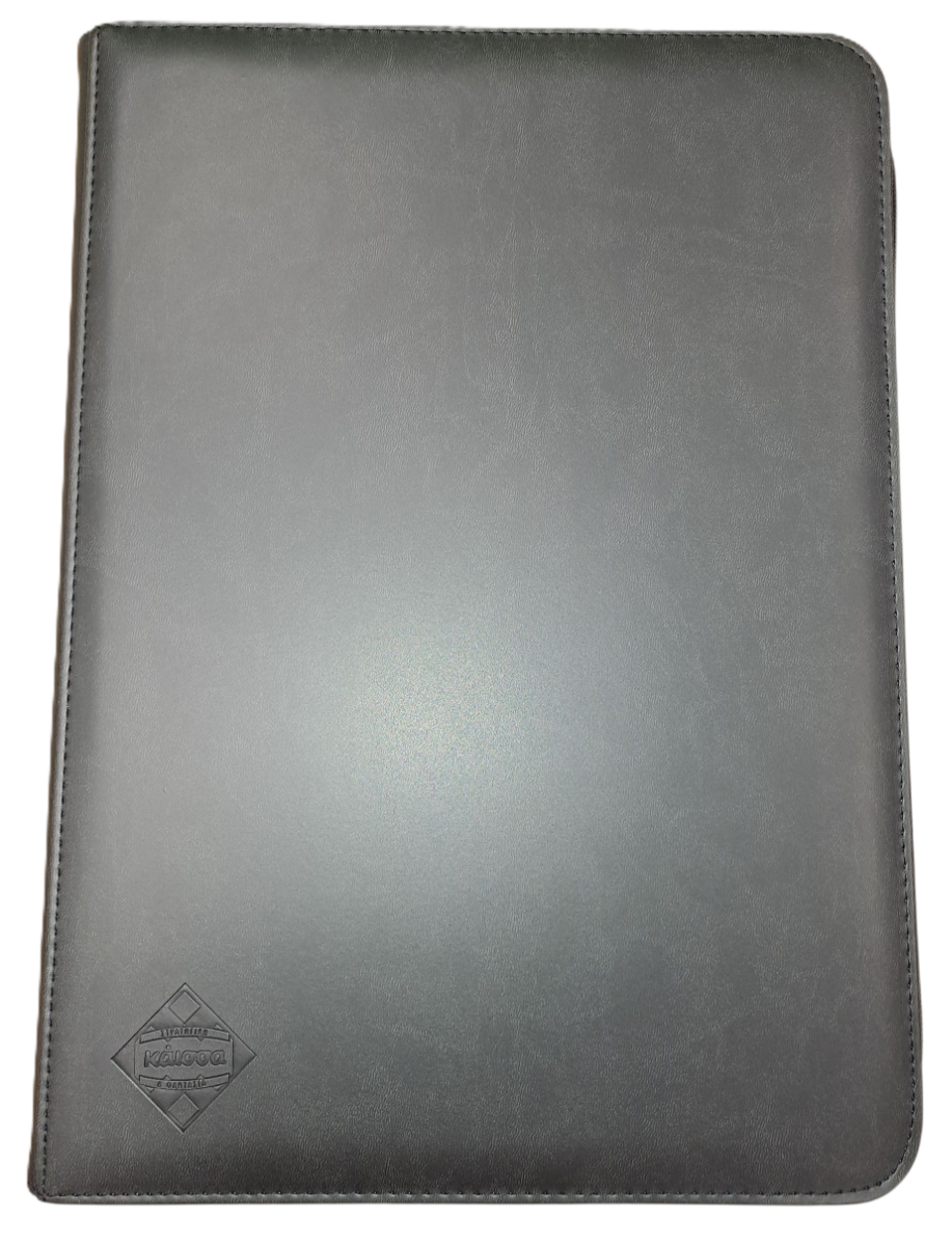 9-Pkt Premium Zippered Binder Black