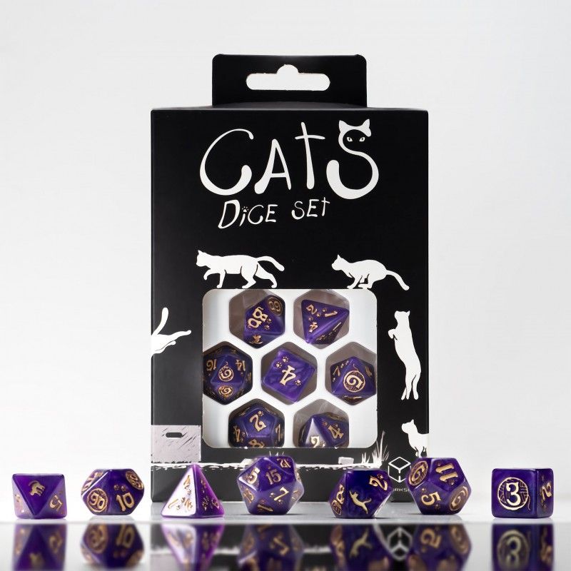 Cats Dice Set: Purrito