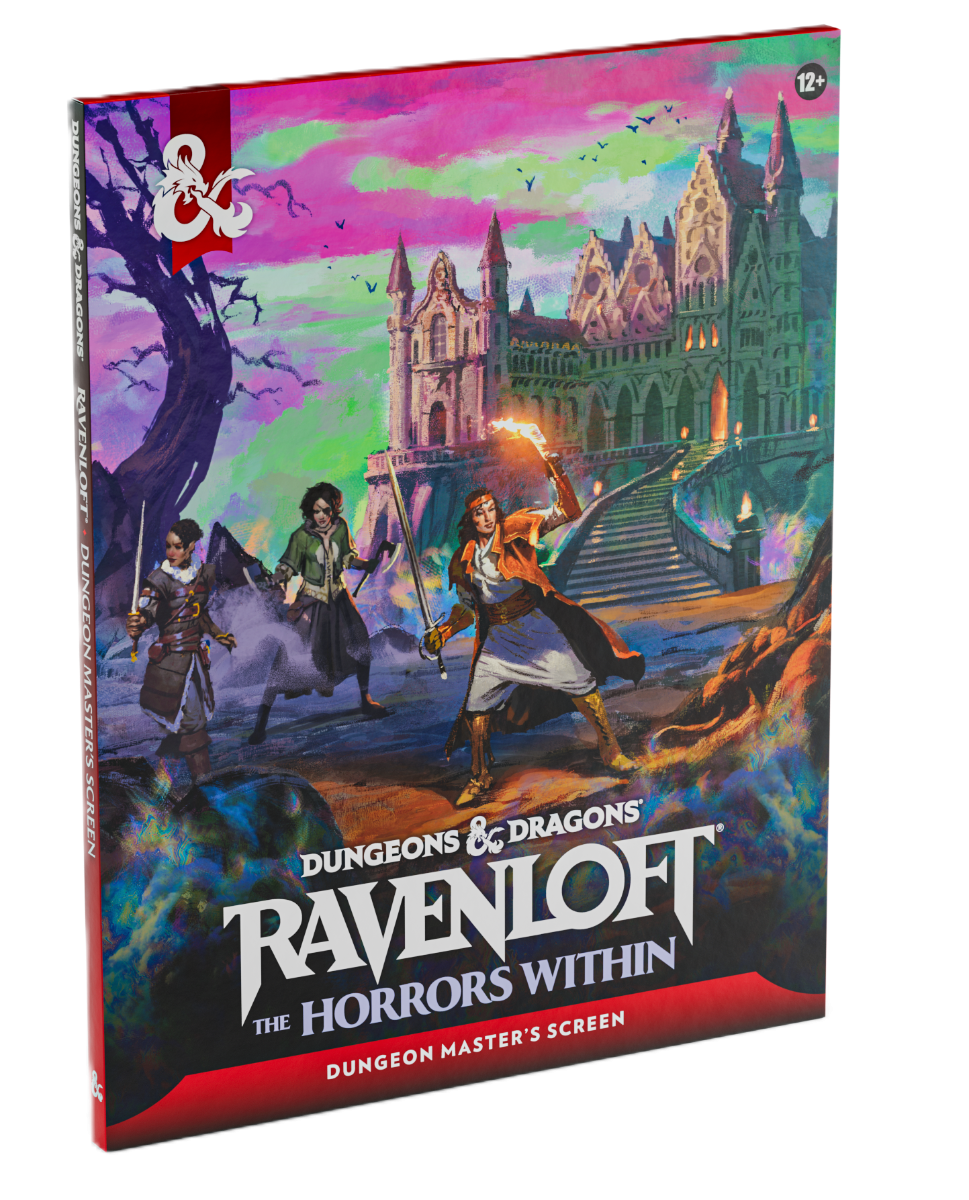 DD5 Ravenloft Horrors Within Alt Cover/DM's Screen/Map Pack/Tarroka Deck/Bundle
