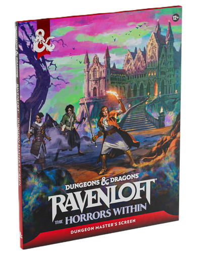 DD5 Ravenloft Horrors Within Alt Cover/DM's Screen/Map Pack/Tarroka Deck/Bundle