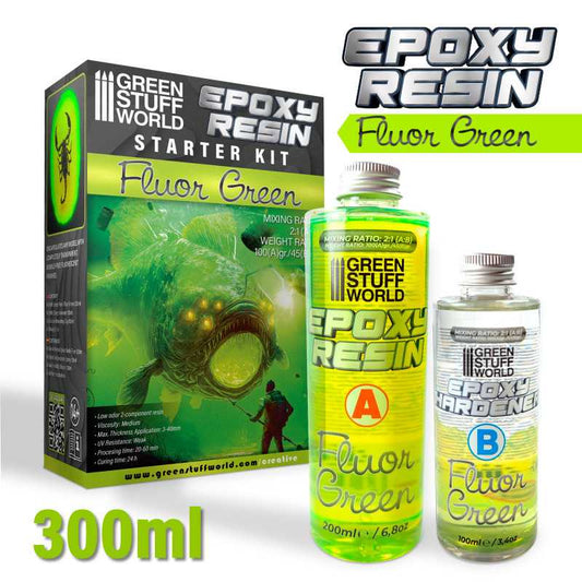 Εποξειδική Ρητίνη - Fluor Green 