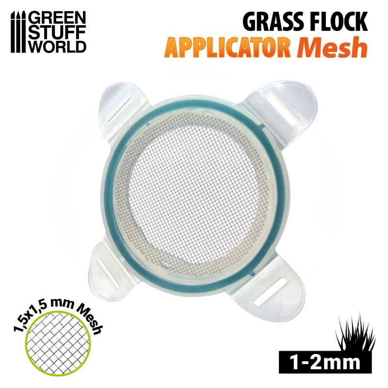 Grass Flock Applicator - Small Mesh