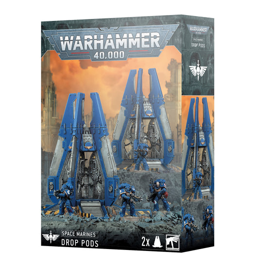 Space Marine Drop Pods