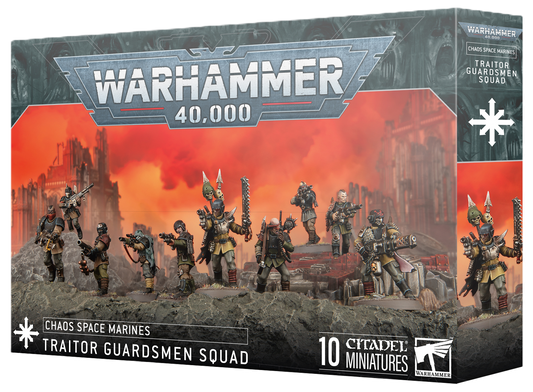 Chaos Space Marines: Traitor Guardsmen Squad