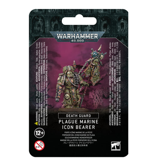 Death Guard Plague Marine Icon Bearer