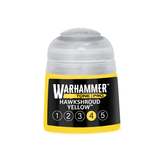 Tone Pro : Hawkshroud Yellow 4 12ml Row