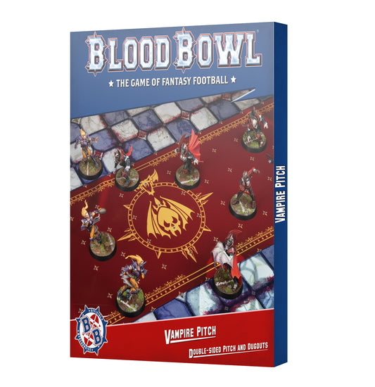 Blood Bowl Vampire Team Pitch &amp; Dugouts