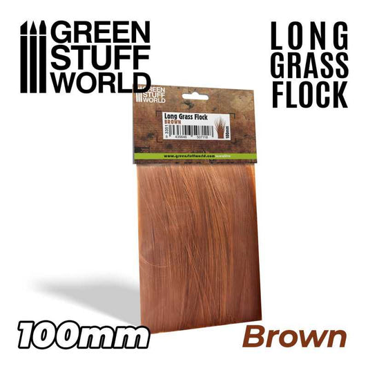 Long Grass Flock 100mm - Καφέ