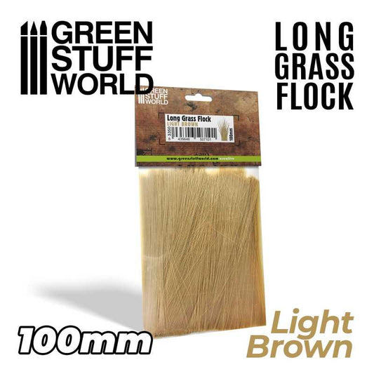 Long Grass Flock 100mm - Ανοιχτό καφέ