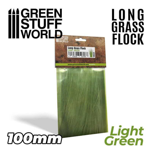 Long Grass Flock 100mm - Ανοιχτό πράσινο