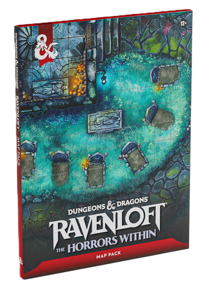 DD5 Ravenloft Horrors Within Alt Cover/DM's Screen/Map Pack/Tarroka Deck/Bundle