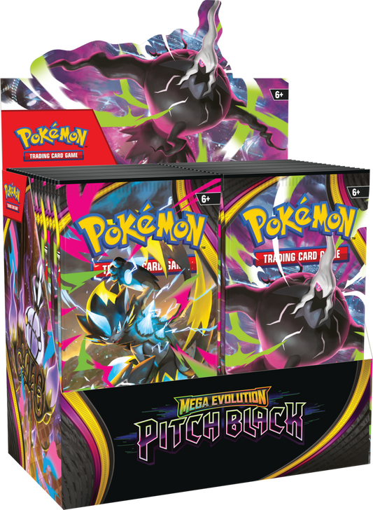 Mega Evolution 05 Pitch Black - Booster Packs/ Display (Sealed or Unsealed) (36ct)
