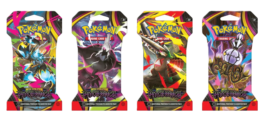 Mega Evolution 05 Pitch Black - Sleeved Booster