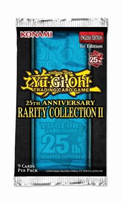 25th Anniversary Rarity Collection II Booster Pack and Display
