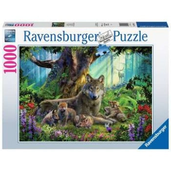 Ravensburger Puzzle -  Wolves in the forest- 1000pc