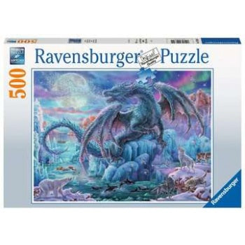 Ravensburger Puzzle -  Ice dragon- 500 Teile