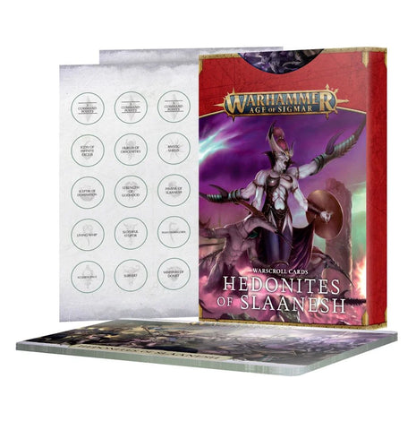 Warscroll Cards: Hedonites Of Slaanesh (English)