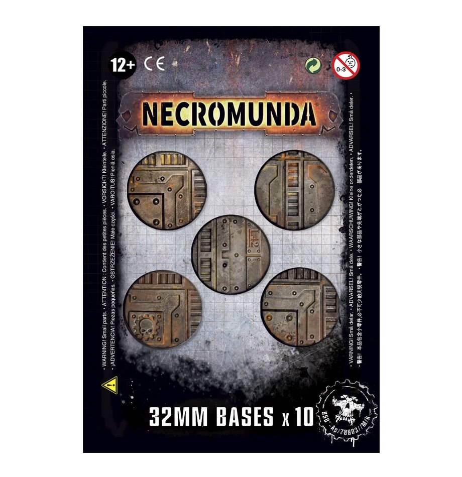 Βάσεις Necromunda 32mm (X10)